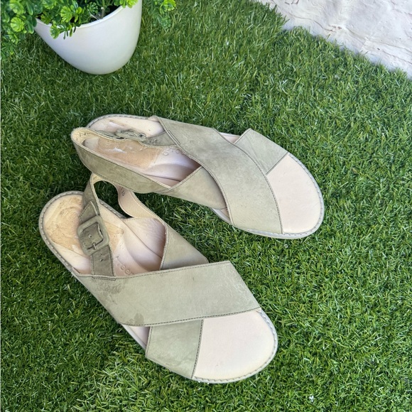 Paul Green Heaven Slingback Sandal in Sage Green size US 7.5 women UK 5 - Picture 9 of 10